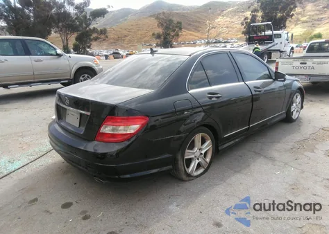 2011 Mercedes-Benz C 300 Luxury/Sport from USA, damaged, VIN WDDGF5EB7BA419213